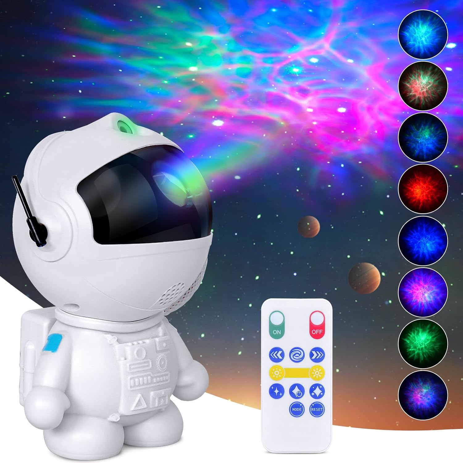 Mini Astronaut Galaxy Projector